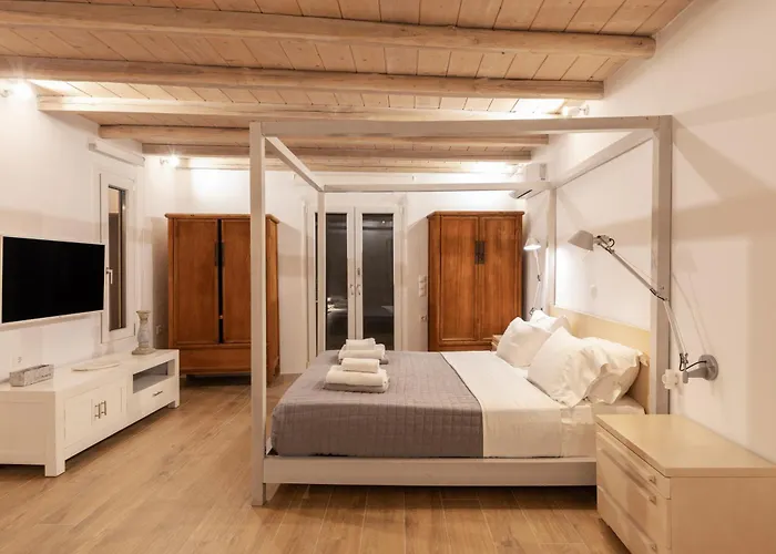 Actor'S Luxury Villa Mykonos -Prestige Pool & Sea View 빌라