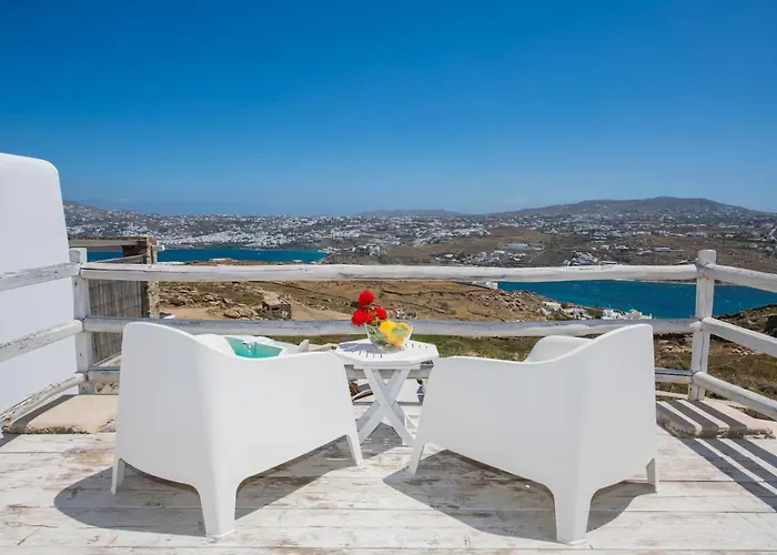 Actor'S Luxury Villa Mykonos -Prestige Pool & Sea View *