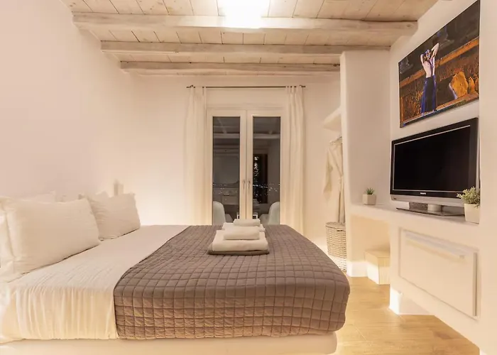 Actor'S Luxury Villa Mykonos -Prestige Pool & Sea View 빌라 *