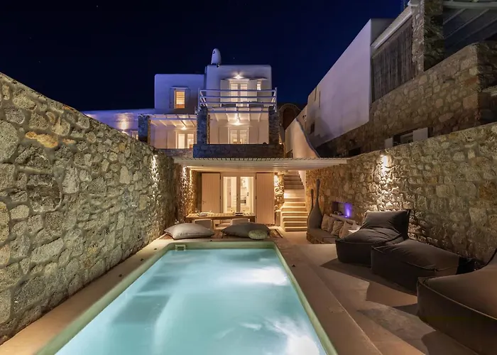 Actors Prestige -private Pool & Sea View Mykonos Town