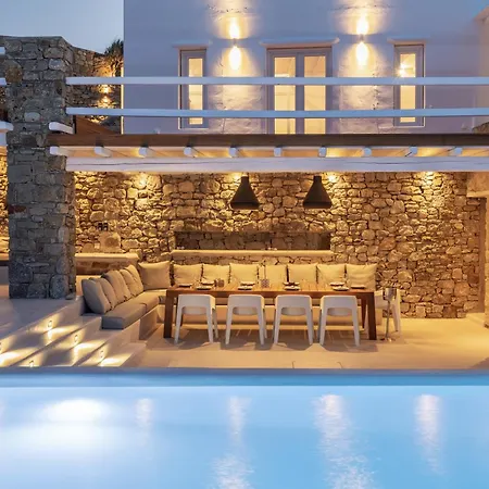 Villa Actors Prestige -private Pool & Sea View Mykonos Town