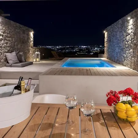 Villa Actors Prestige -private Pool & Sea View Mykonos Town